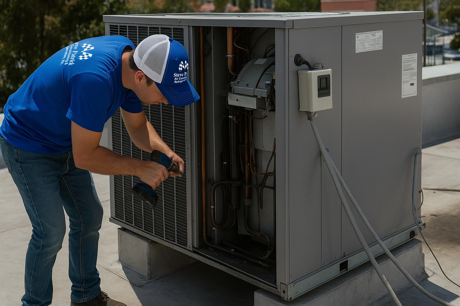 commercial rooftop hvac unit