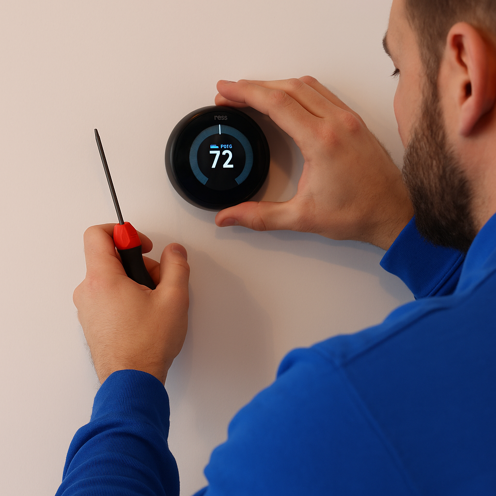 thermostat smart install